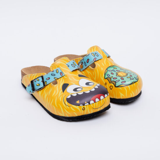 Alternative view of Ортопедични чехли със стелка от естествена кожа