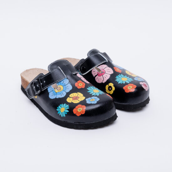 Alternative view of Ортопедични чехли със стелка от естествена кожа