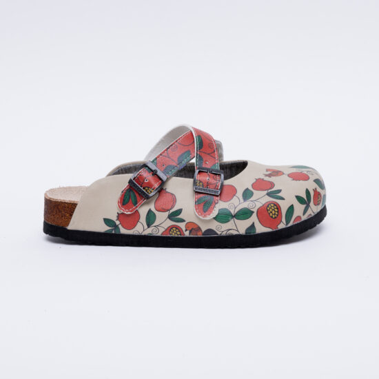 Ортопедични чехли със стелка от естествена кожа /