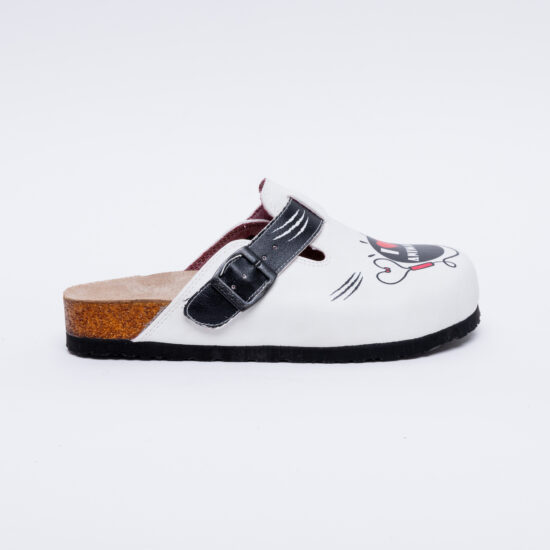 Ортопедични чехли със стелка от естествена кожа /