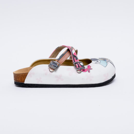 Cool Cats Ортопедични чехли със стелка от естествена кожа /