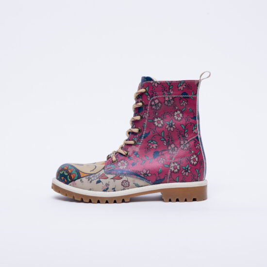 Alternative view of Модерни дамски боти с цветен принт