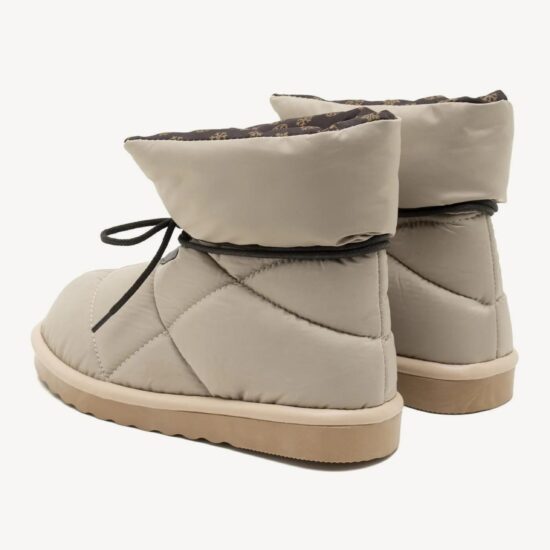 Модерни дамски бежови апрески Snowy 10610 /