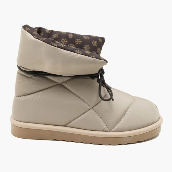 Модерни дамски бежови апрески Snowy 10610 /