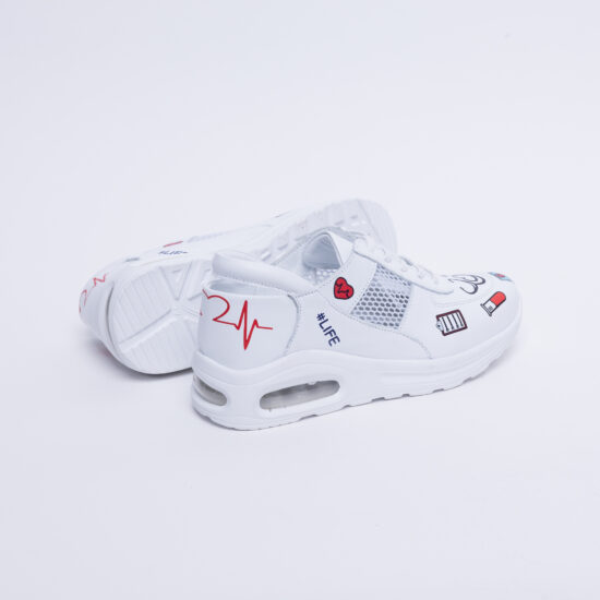 Анатомични медицински маратонки от естествена кожа /