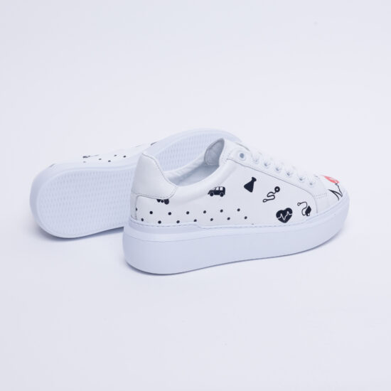 Анатомични медицински маратонки от естествена кожа /