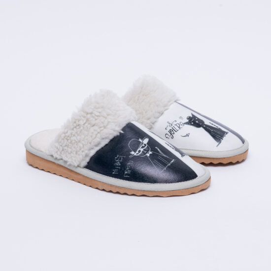 My Best Friend Дамски домашни чехли с цветен принт /