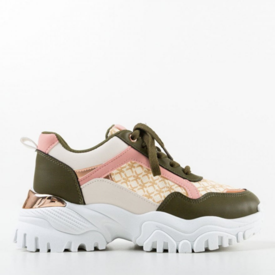 Alternative view of Модерни зелени дамски маратонки