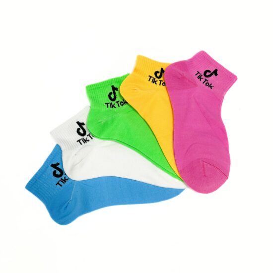 Alternative view of Комплект 5 чифта шарени чорапи TikTok Set
