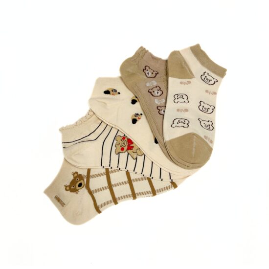 Alternative view of Комплект 5 чифта шарени чорапи Sweetie Set