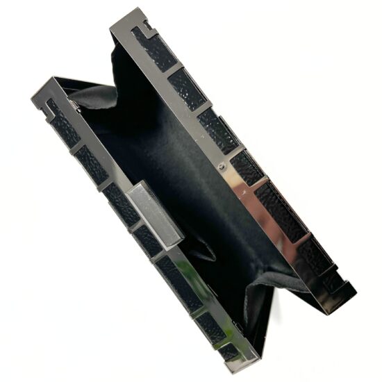 Дамски черен клъч лак 20069BL /