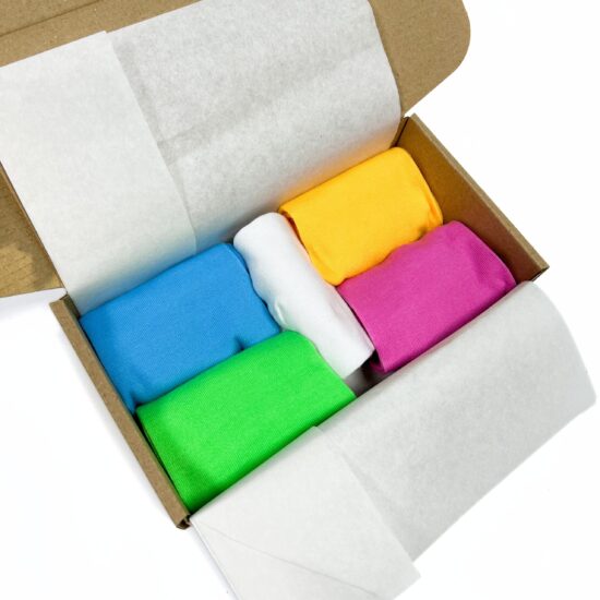 Комплект 5 чифта шарени чорапи TikTok Set /