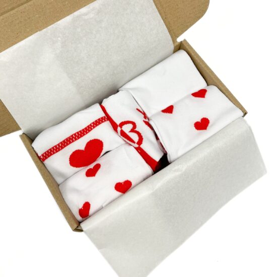 Комплект 5 чифта шарени чорапи Lovely Set /