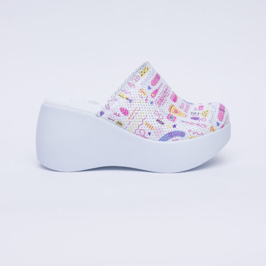 Alternative view of Работни анатомични чехли на платформа от естествена кожа