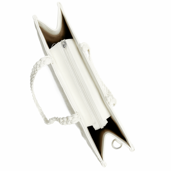 Alternative view of Елегантна дамска бяла чанта 20047WH