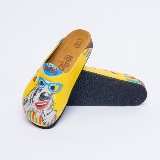 Ортопедични чехли със стелка от естествен велур /