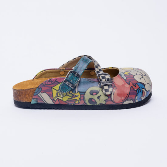 Ортопедични чехли със стелка от естествен велур /