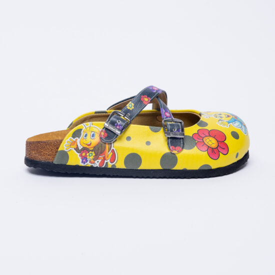 Ортопедични чехли със стелка от естествен велур /