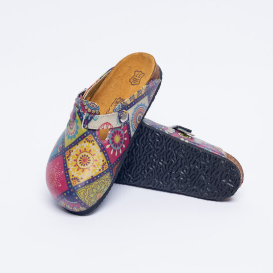 Ортопедични чехли със стелка от естествен велур /