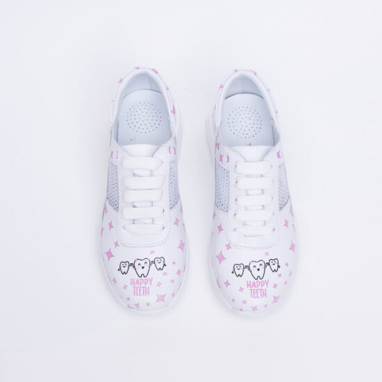 Анатомични работни маратонки от естествена кожа /