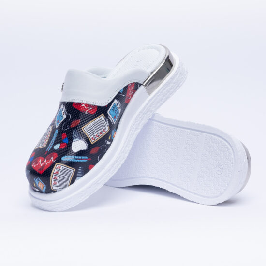 Анатомични чехли от естествена кожа за медици /