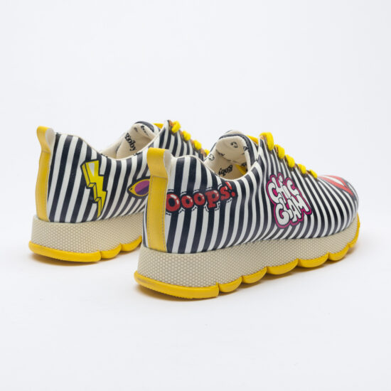 Eiffel Tower Дамски цветни маратонки с оригинален дизайн /