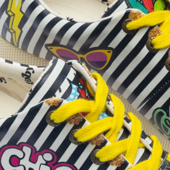 Eiffel Tower Дамски цветни маратонки с оригинален дизайн /