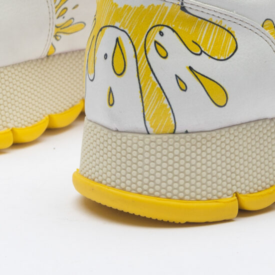 Spray It Дамски цветни маратонки с оригинален дизайн /