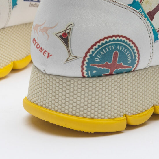 Countries Дамски цветни маратонки с оригинален дизайн /