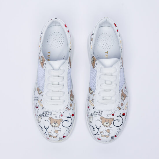 Анатомични работни маратонки от естествена кожа /