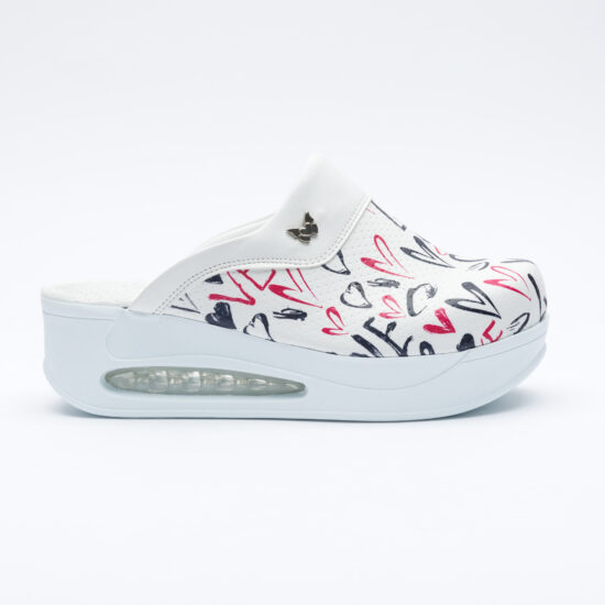 Alternative view of Анатомично сабо на платформа от еко кожа