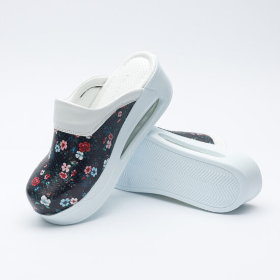 Essence Анатомични чехли на платформа от еко кожа /