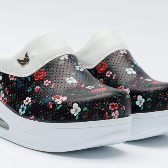 Essence Анатомични чехли на платформа от еко кожа /