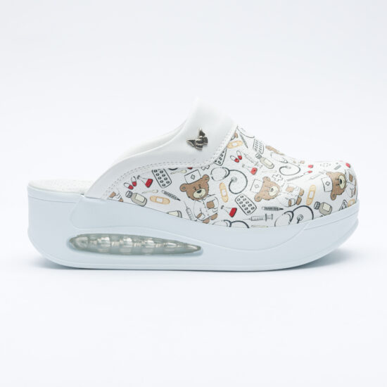 Alternative view of Медицинско сабо на платформа от еко кожа