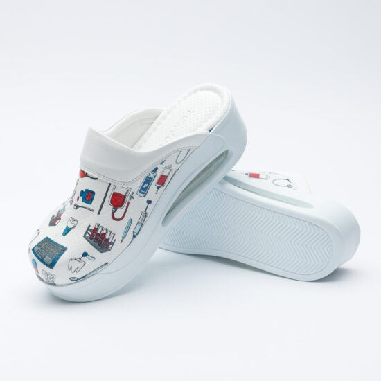 Tubes Медицинско сабо на платформа от еко кожа /