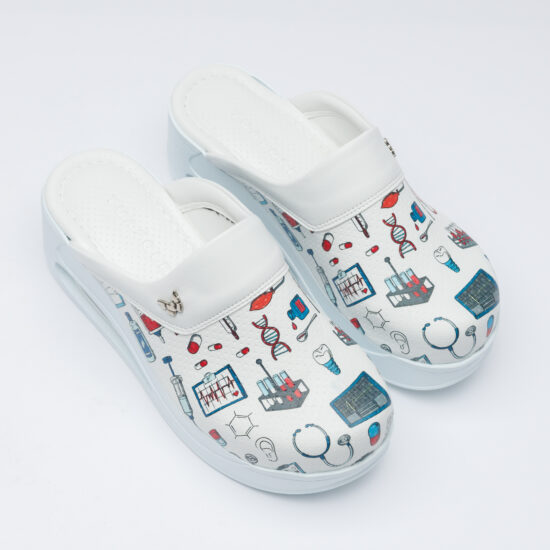 Tubes Медицинско сабо на платформа от еко кожа /