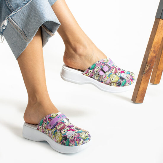 Анатомични кожени чехли с мека гел стелка /