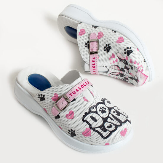 Alternative view of Анатомични чехли от естествена кожа с гел стелка