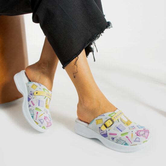 Backpacks Анатомични чехли от естествена кожа с гел стелка /