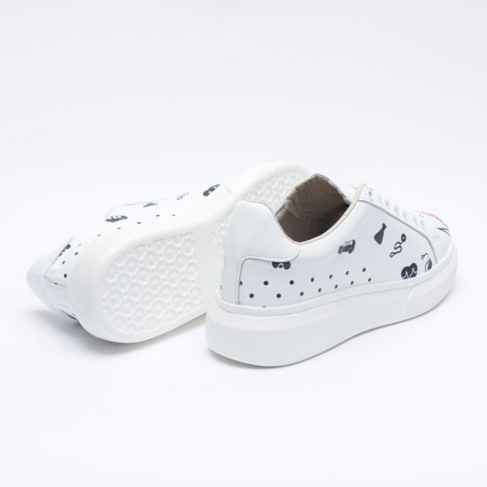 Анатомични работни маратонки от естествена кожа /