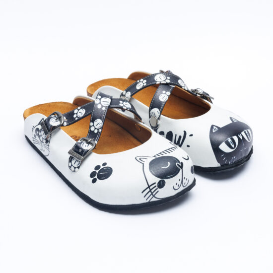 Alternative view of Ортопедични чехли със стелка от естествен велур