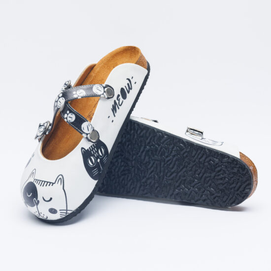 Ортопедични чехли със стелка от естествен велур /