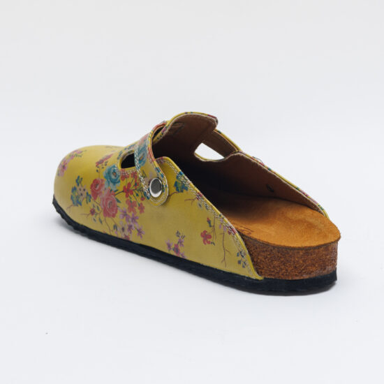 Ортопедични чехли със стелка от естествен велур /