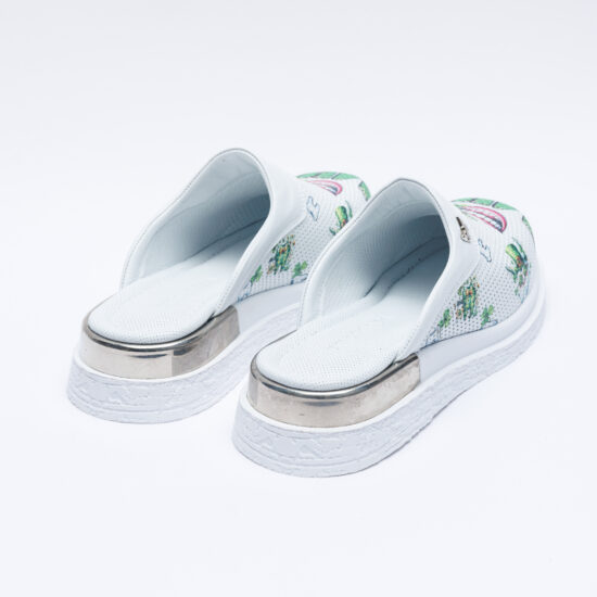 Анатомични чехли от естествена кожа за зъболекари /