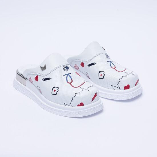 Медицински анатомични чехли от естествена кожа /