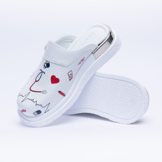 Медицински анатомични чехли от естествена кожа /