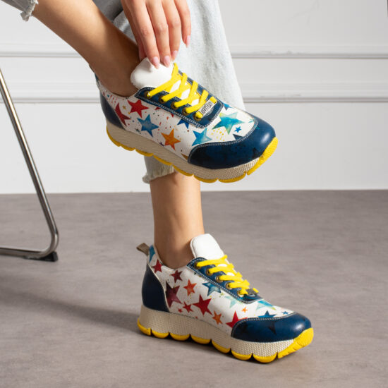 Midnight Star Дамски цветни маратонки с оригинален дизайн /