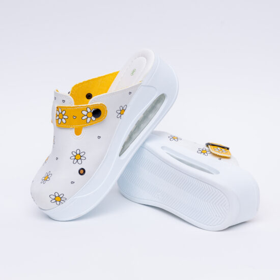 Blossy Дамско анатомично работно сабо на платформа /