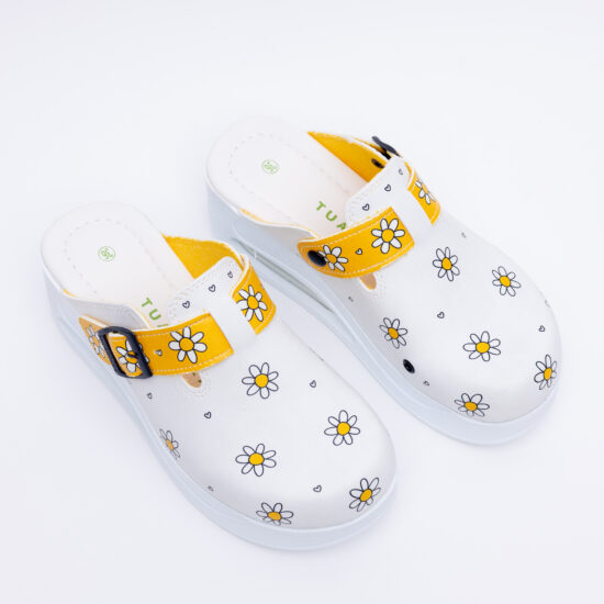 Blossy Дамско анатомично работно сабо на платформа /