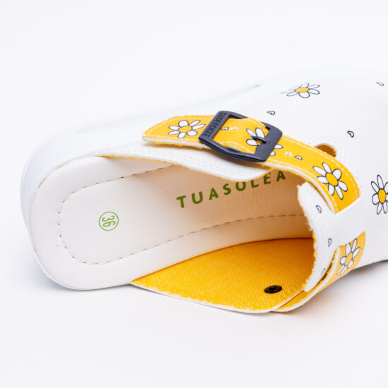 Blossy Дамско анатомично работно сабо на платформа /